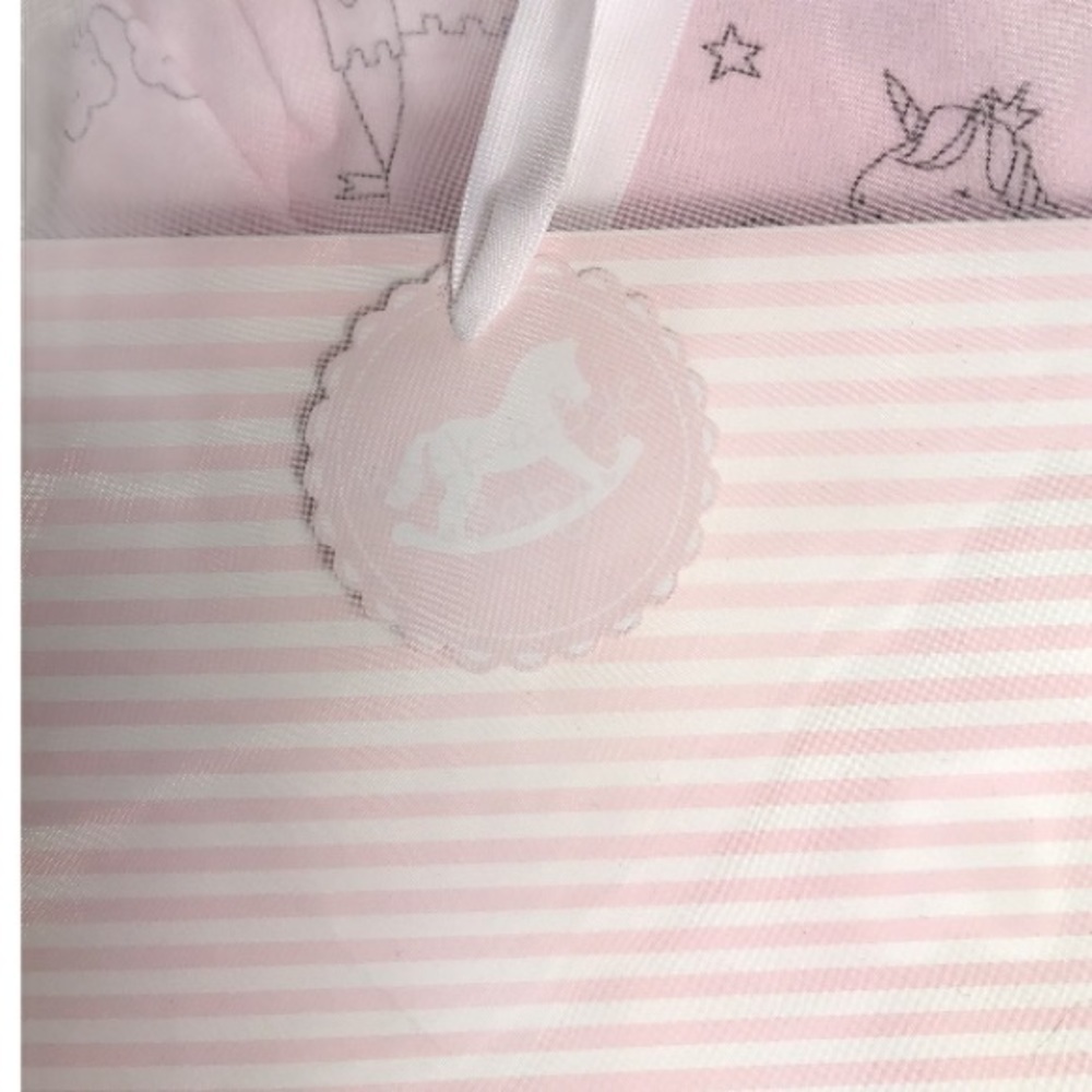 NWT BABY GIRL PRINCESS UNICORN 6-PIECE LAYETTE SET - Picture 5 of 8